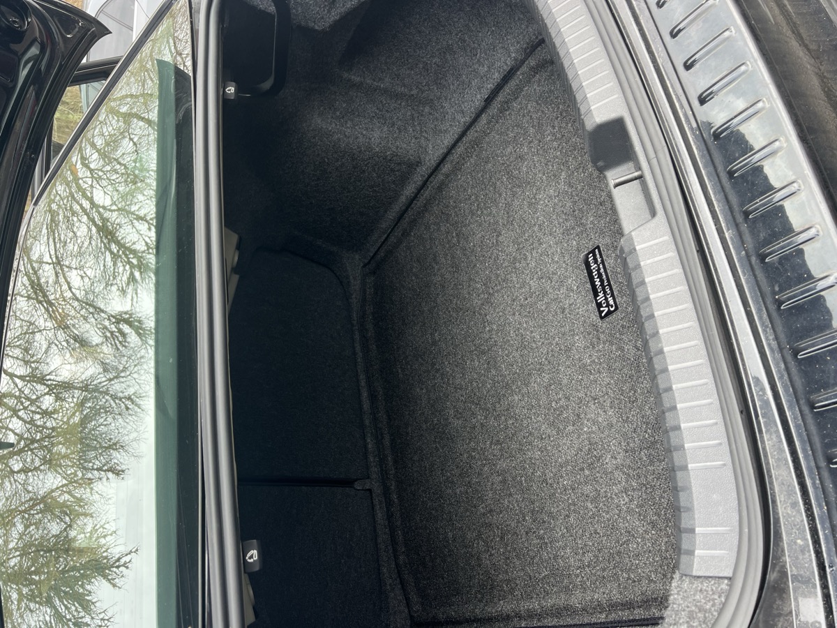 After — Jetta trunk