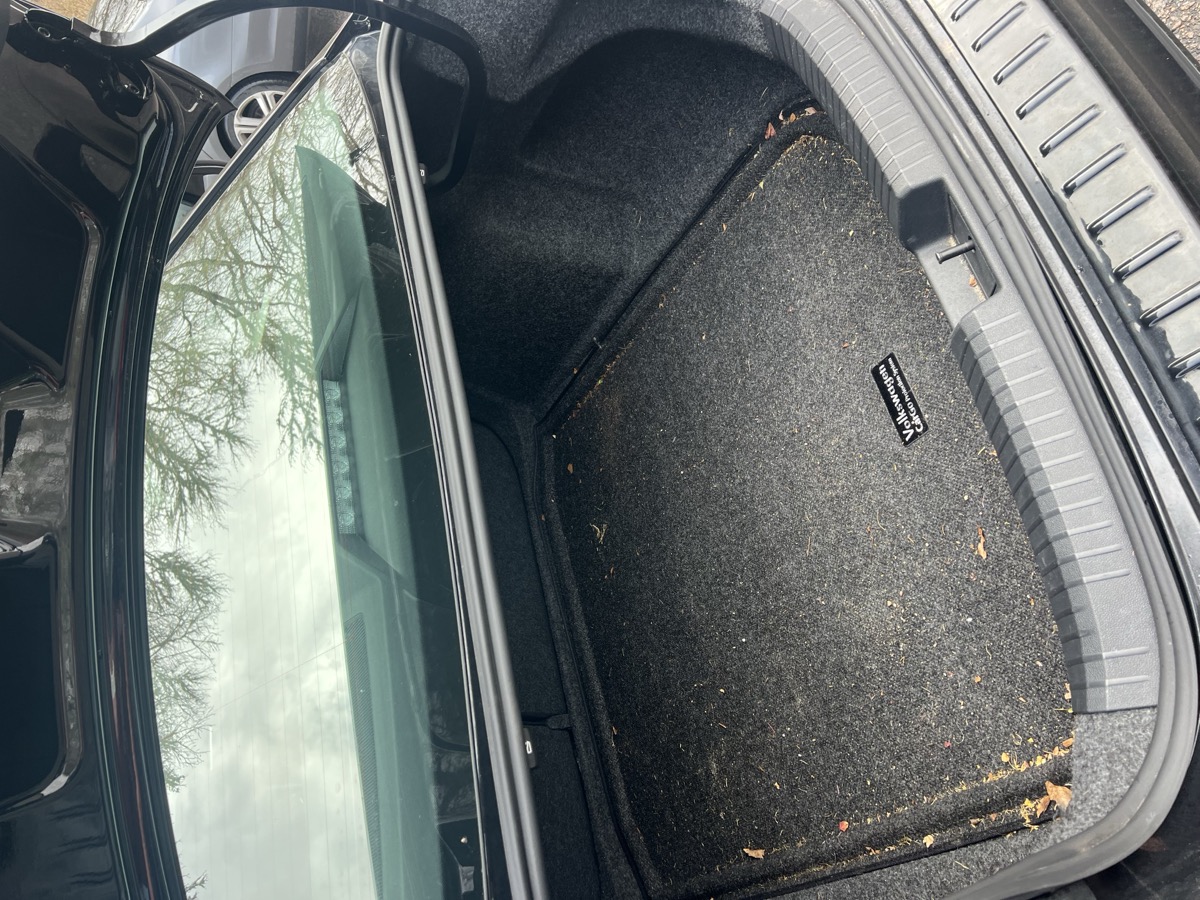Jetta trunk before