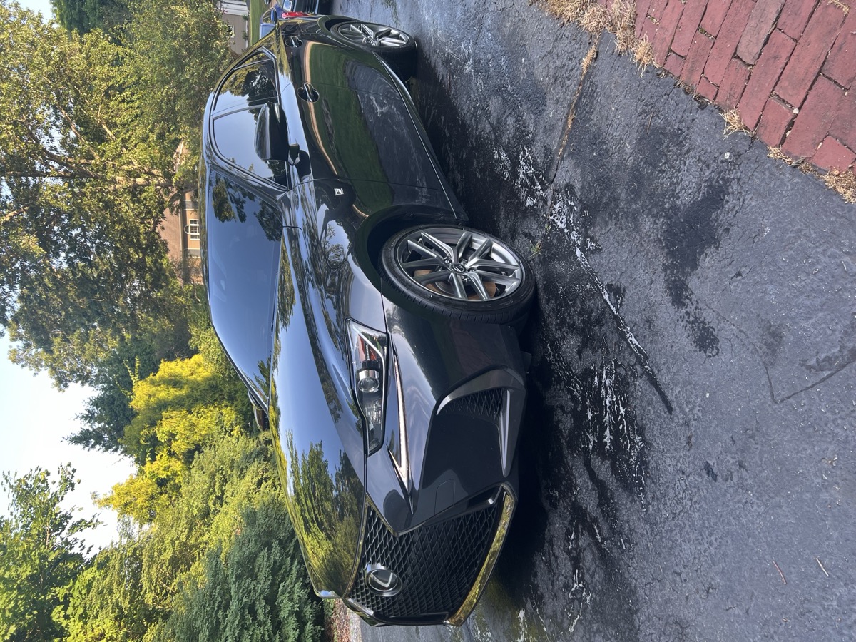 Lexus exterior after