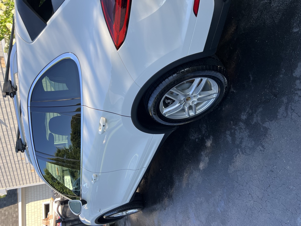 Porsche Cayenne exterior side after